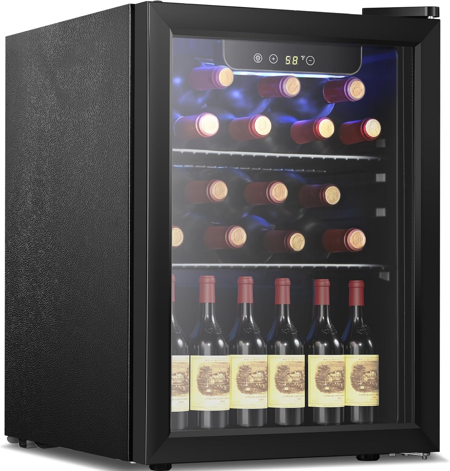 Antarctic Star 16 Bottle 68 Can Wine Cooler Glass Door