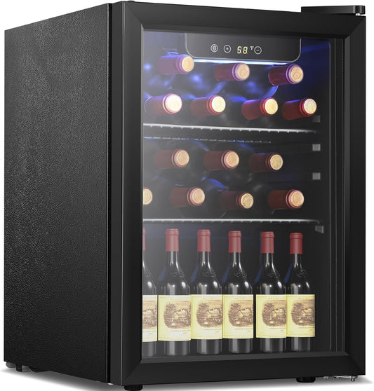 Antarctic Star 16 Bottle 68 Can Wine Cooler Glass Door