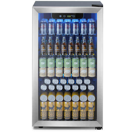 Electactic 130 Can Beverage Refrigerator Mini Fridge